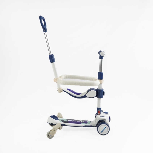 Самокат 5в1 "Skyper" RT-13409 (6) колеса PU125х40мм зі світлом, укр озвучування та підсвічування платформи, з ДОП. КОЛЕСАМИ, захисний бампер, в коробці