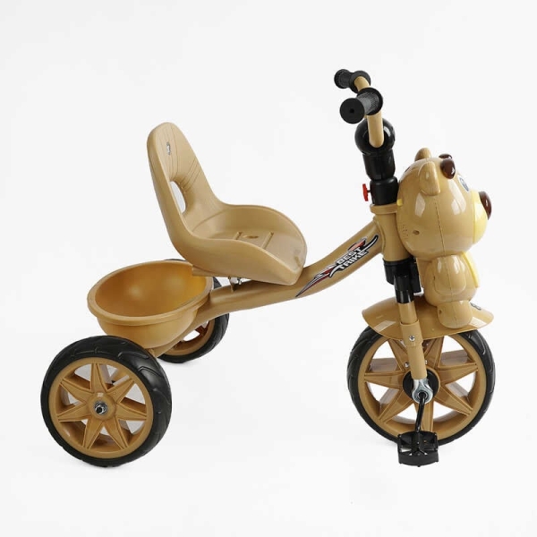Велосипед 3-х колісний BS-30508 "Best Trike" колеса EVA переднє 10", заднє 8", сталева рама, УКР. ОЗВУЧУВАННЯ, кошик, в коробці