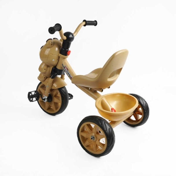 Велосипед 3-х колісний BS-30508 "Best Trike" колеса EVA переднє 10", заднє 8", сталева рама, УКР. ОЗВУЧУВАННЯ, кошик, в коробці