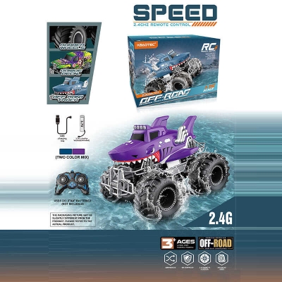 Машина на радіокеруванні XB 1251 (36) 2 кольори, акумулятор 3.7 V, USB кабель, пульт 2.4G, масштаб 1:16, гумові колеса, водонепроникна, в коробці