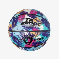 М'яч баскетбольний C 70357 (50) "TK Sport" 1 вид, 550 грамів, матеріал PU, розмір №7, (поставляється накачаним на 90)