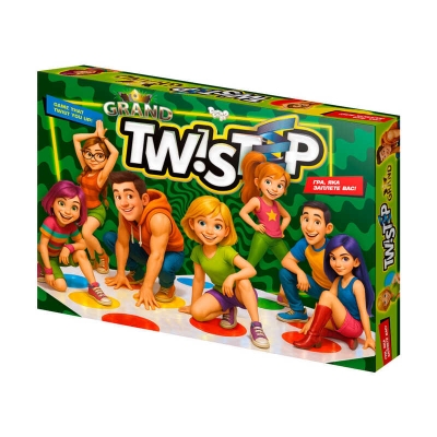 гр Гра що розвиває координацію рухів "Grand Твістеп" DTG102 (10) "Danko Toys", розмір -180х130 см, в коробці