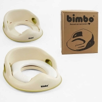гр Накладка на унітаз BM-09920 (1) "Bimbo", 31х34х11 см, знімне м’яке сидіння, в коробці