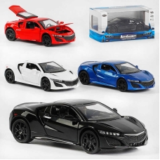 Машина металопластик LF-11895 (72) "Авто Експерт", 3 кольори, 1:32, світло, звук, інерція, відчиняються двері, багажник, капот, в коробці