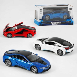 Машинка 11787 (48) "Авто Експерт", 3 кольори, металопластик, 1:32, звук, світло, інерція, рухомі елементи, в коробці, МІКС ВИДІВ