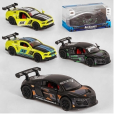 Машинка MG - 70519 (120/2) "Авто Експерт", 2 види, по 2 кольори, 1:36, світло, звук, інерція, в коробці