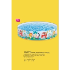 Intex Басейн 58477 NP "Качиний риф" (6) від 3-х років, діаметр 122см, висота 25см, 218л