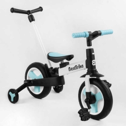 Велосипед-трансформер Best Trike 56659 колеса PU 10'', батьківська ручка, знімні педалі