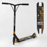 Самокат трюкових Best Scooter 51738 HIC-система, Пегі, алюмінієвий диск і дека, колеса PU d-110 мм, ширина керма - 52 см, висота - 83 см, в коробці