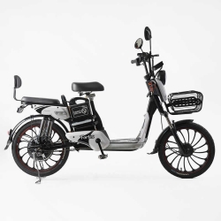 Електровелосипед Corso «Fortex» 20" дюймів FR-9523-4 (1) рама сталева, двигун 500W, акумулятор 48V20AH, корзина, у коробці