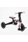 Велосипед 3-х колісний BS-11402 "Best Trike" колеса EVA переднє 8", заднє 6", нейлонова рама, трансформується у велобіг, підсвічування, в коробці