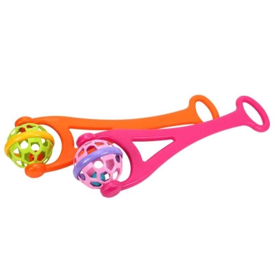 гр Каталка 6733 (20) сфера, з брязкальцем, "Technok Toys"