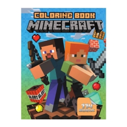 Розмальовка із завданнями 114 наклейок А4 "MineCraft" (укр) (50) 6922203546687 "Jumbi"