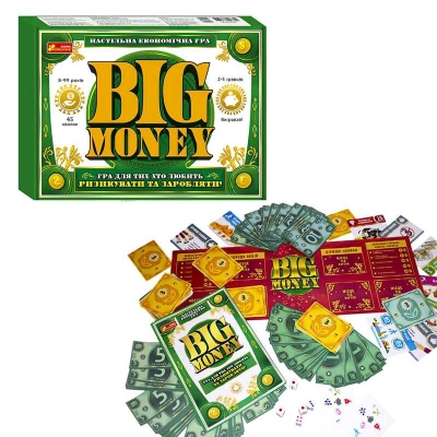 гр Настільна економічна гра "Big Money" 12120143У (14) "Ранок"