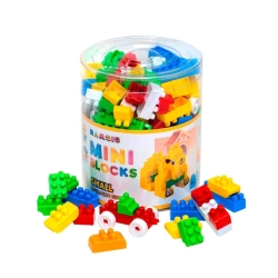 Конструктор "Mini Blocks №9" 144 деталей в тубусі 116/9 (30) "Bamsic"