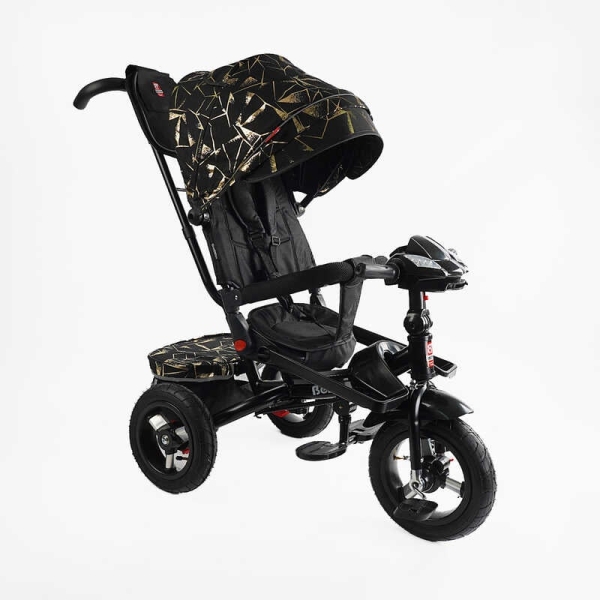 Велосипед 6088 F – 626-87 Best Trike ПОВОРОТНЕ СИДІННЯ, СКЛАДНЕ КЕРМО, ФАРА МУЗИЧНА З USB,Bluetooth НАДУВНІ КОЛЕСА, ПУЛЬТ ВКЛЮЧЕННЯ СВІТЛА І ЗВУКУ