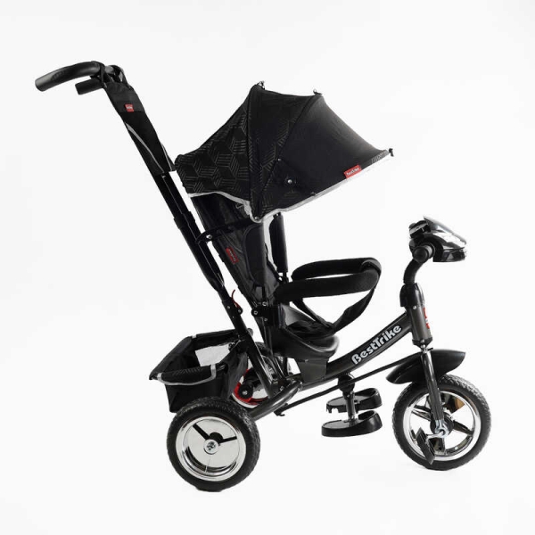 Велосипед 3-х колісний 6588/62-403 Best Trike КОЛЕСО ПІНА, d=25см переднє, d=20см задні, фара музична, USB, Bluetooth, в коробці