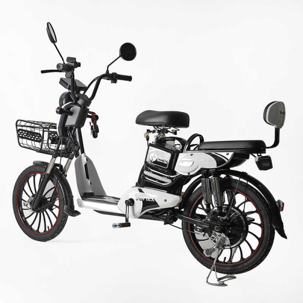 Електровелосипед Corso «Fortex» 20" дюймів FR-9523-4 (1) рама сталева, двигун 500W, акумулятор 48V20AH, корзина, у коробці