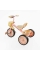 Велосипед 3-х колісний BS-34944 "Best Trike" колеса EVA переднє 12", заднє 10", сталева рама, УКР. ОЗВУЧУВАННЯ, світло, 2 кошики, в коробці