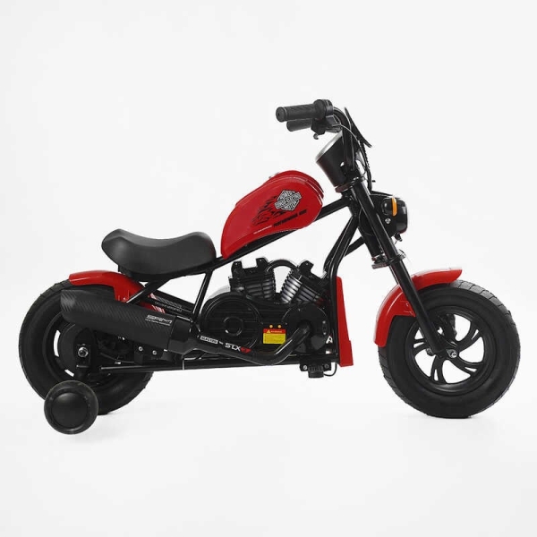 Мотоцикл електричний дитячий Corso H-39741 (1) двигун 160W, акумулятор 24V5Ah, Bluetooth, звук двигуна, в коробці