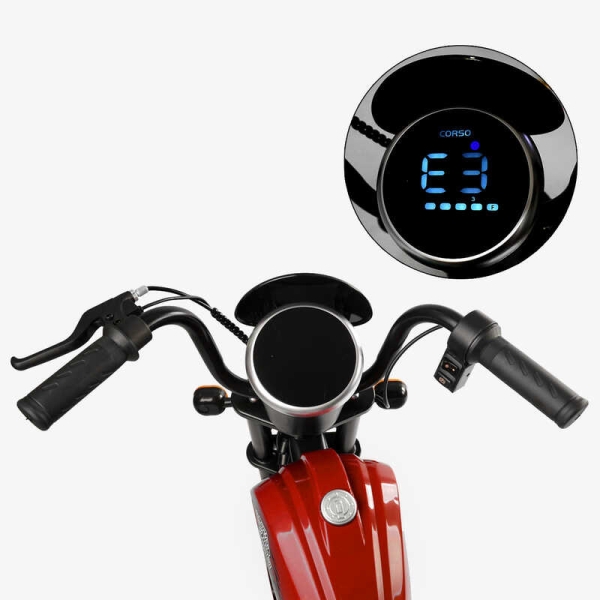 Мотоцикл електричний дитячий Corso H-39741 (1) двигун 160W, акумулятор 24V5Ah, Bluetooth, звук двигуна, в коробці