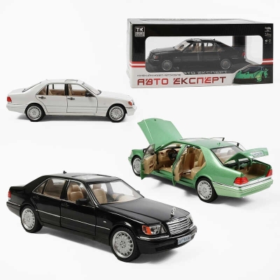 Машинка 1130-19 (24) "Авто Експерт", 3 кольори, металопластик, 1:24, звук, світло, інерція, відчиняються двері, у коробці, ВИДАЄТЬСЯ ТІЛЬКИ МІКС ВИДІВ