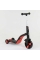 Самокат 3в1 JT 28288 Best Scooter, самокат-велобіг-велосипед, ЧЕРВОНИЙ, світло, 8 мелодій, колеса PU, переднє колесо d = 20см, задні d = 11см