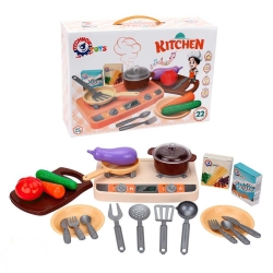 Кухня 5620 (5) звук, підсвічування, пара, "Technok Toys", в коробці