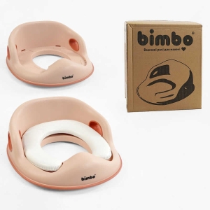 гр Накладка на унітаз BM-07815 (1) "Bimbo", 31х34х11 см, знімне м’яке сидіння, в коробці